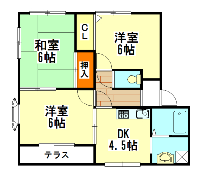 賃貸物件間取り