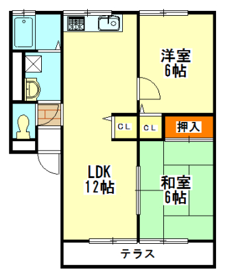 賃貸物件間取り