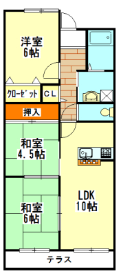 賃貸物件間取り