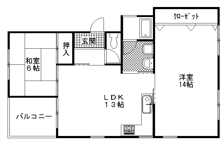 賃貸物件間取り