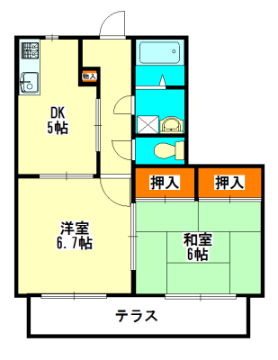 賃貸物件間取り