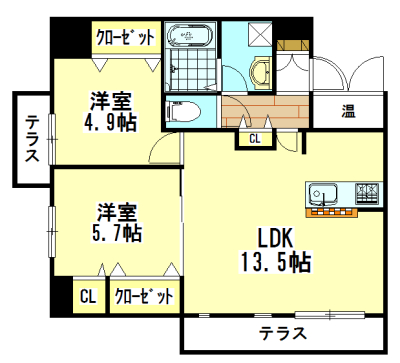 賃貸物件間取り