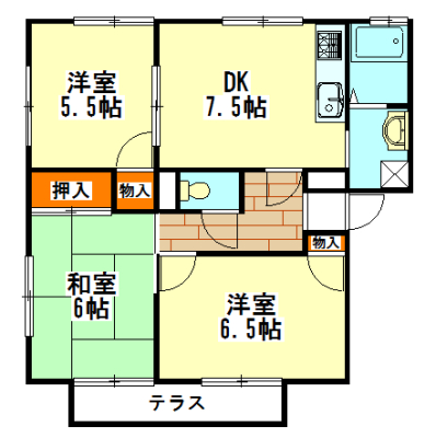 賃貸物件間取り