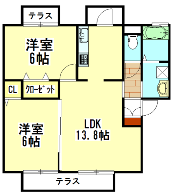 賃貸物件間取り