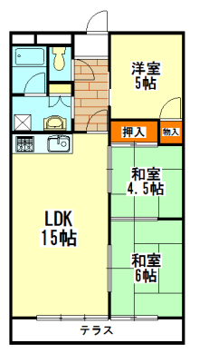賃貸物件間取り