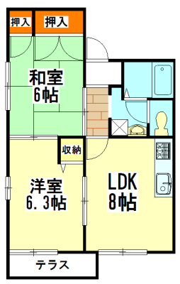 賃貸物件間取り