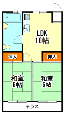 賃貸物件間取り