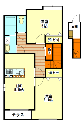 賃貸物件間取り