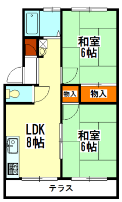 賃貸物件間取り