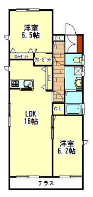 賃貸物件間取り