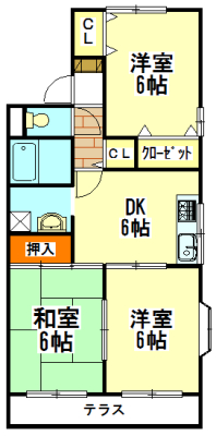 賃貸物件間取り