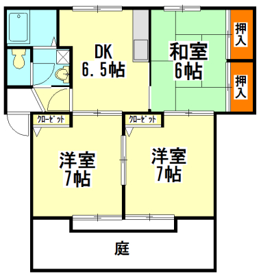 賃貸物件間取り