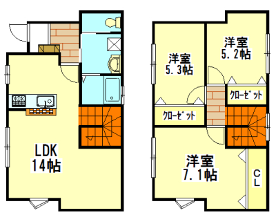賃貸物件間取り
