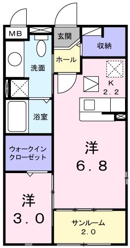 賃貸物件間取り