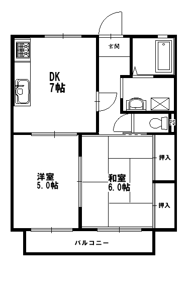 賃貸物件間取り