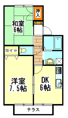 賃貸物件間取り