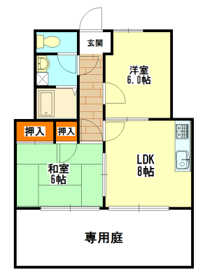 賃貸物件間取り
