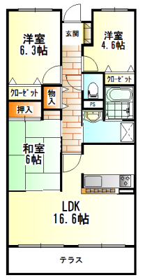 売買物件間取り