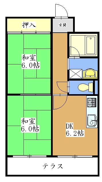 賃貸物件間取り
