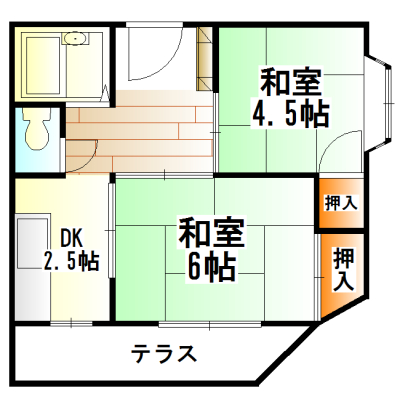 賃貸物件間取り