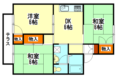 賃貸物件間取り