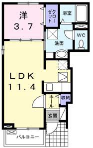 賃貸物件間取り