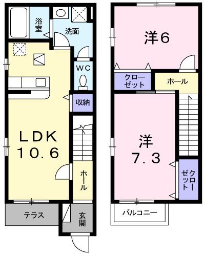 賃貸物件間取り