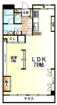 賃貸物件間取り