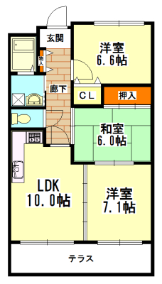 賃貸物件間取り