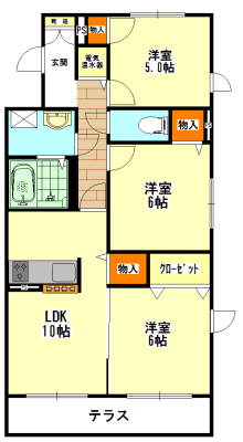 賃貸物件間取り