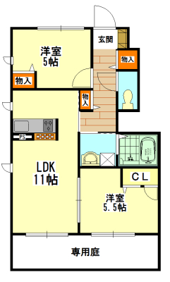 賃貸物件間取り