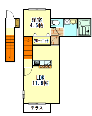 賃貸物件間取り