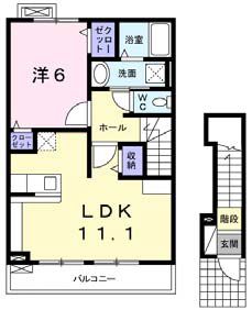 賃貸物件間取り