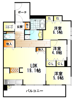 賃貸物件間取り