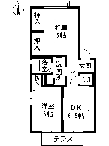 賃貸物件間取り