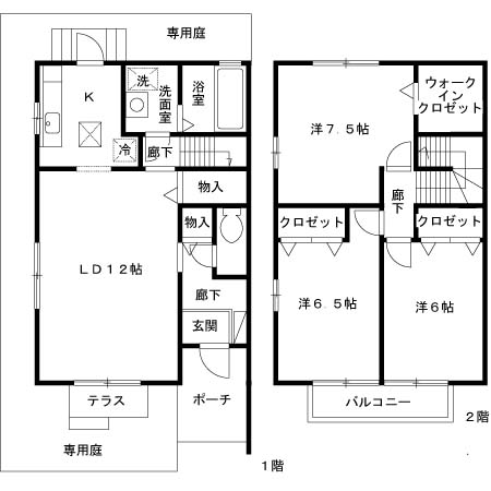 賃貸物件間取り