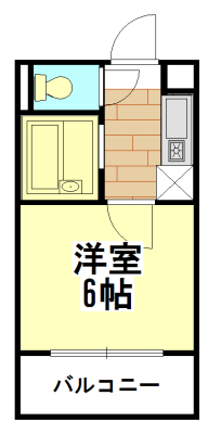 賃貸物件間取り1